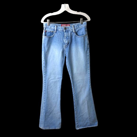 Y2K Vintage Zana Di All Cotton Mid Rise Jeans Size 4 - Picture 3 of 11